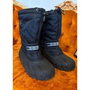 Sorel Unisex Snow Winter Boots Black Size 6